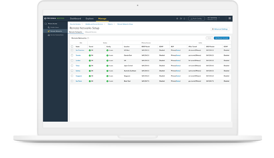 SSE 利用 ZTNA 功能为用户提供网络资源的安全远程访问，并监控网络行为。