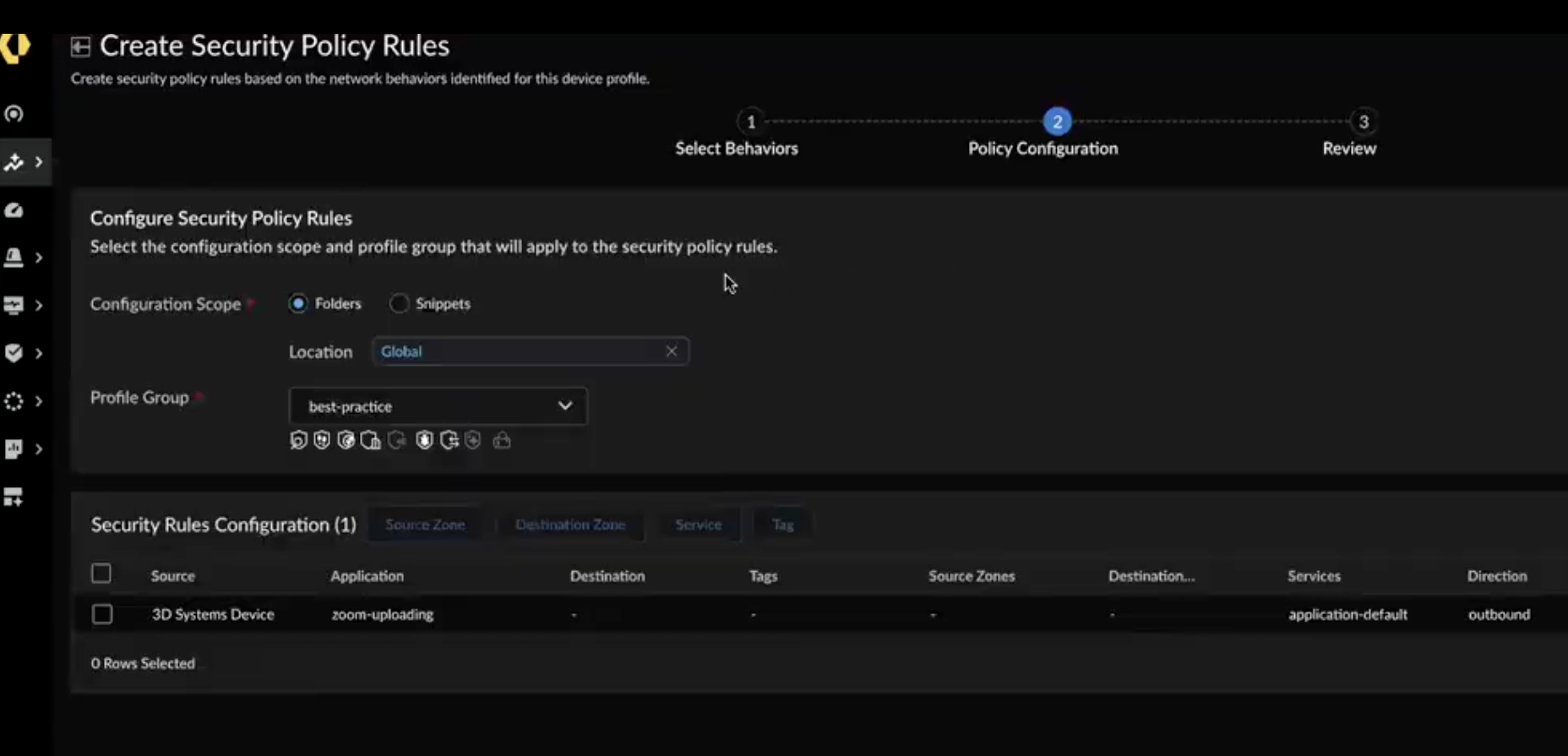 Easily segment & enforce policies