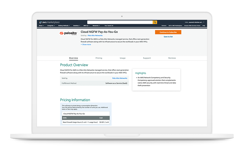 在跨越信任边界的同时保护流量 (AWS VPC)