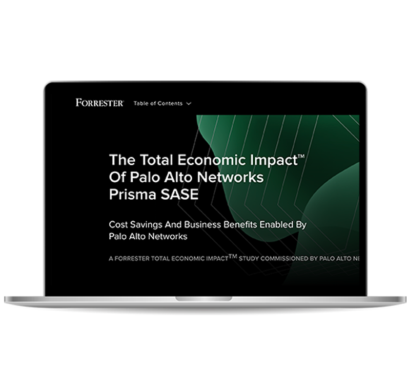 Total Economic Impact™ of Palo Alto Networks Prisma SASE