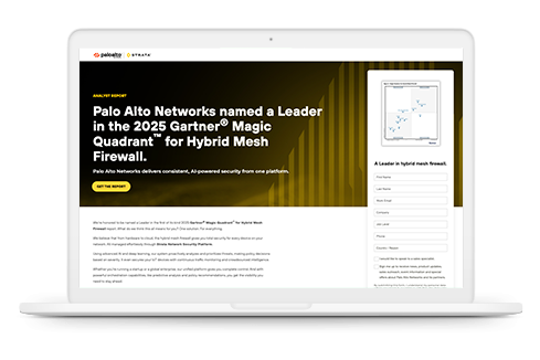 A Leader in Hybrid Mesh Firewall