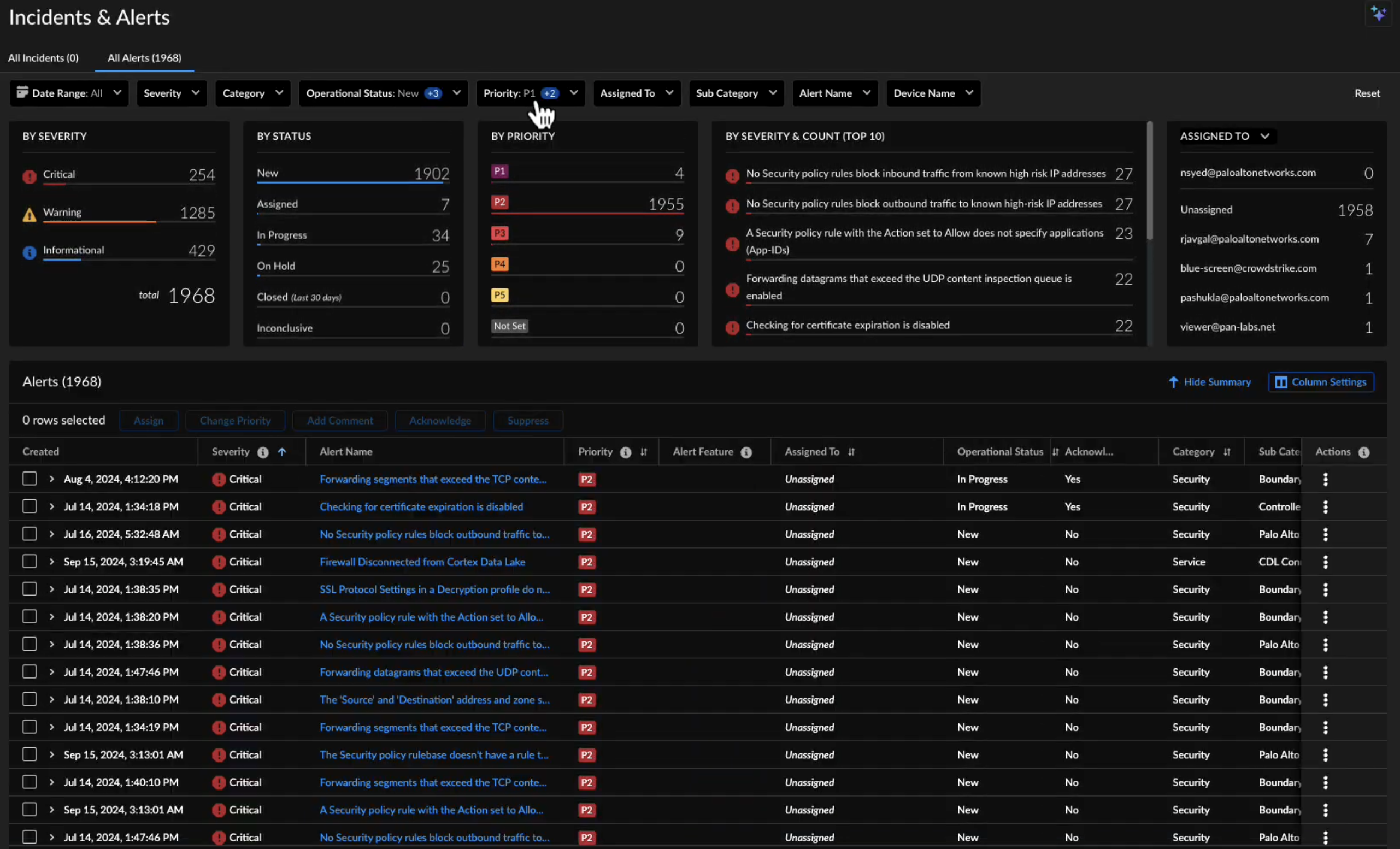 Proactively optimize operations and experiences