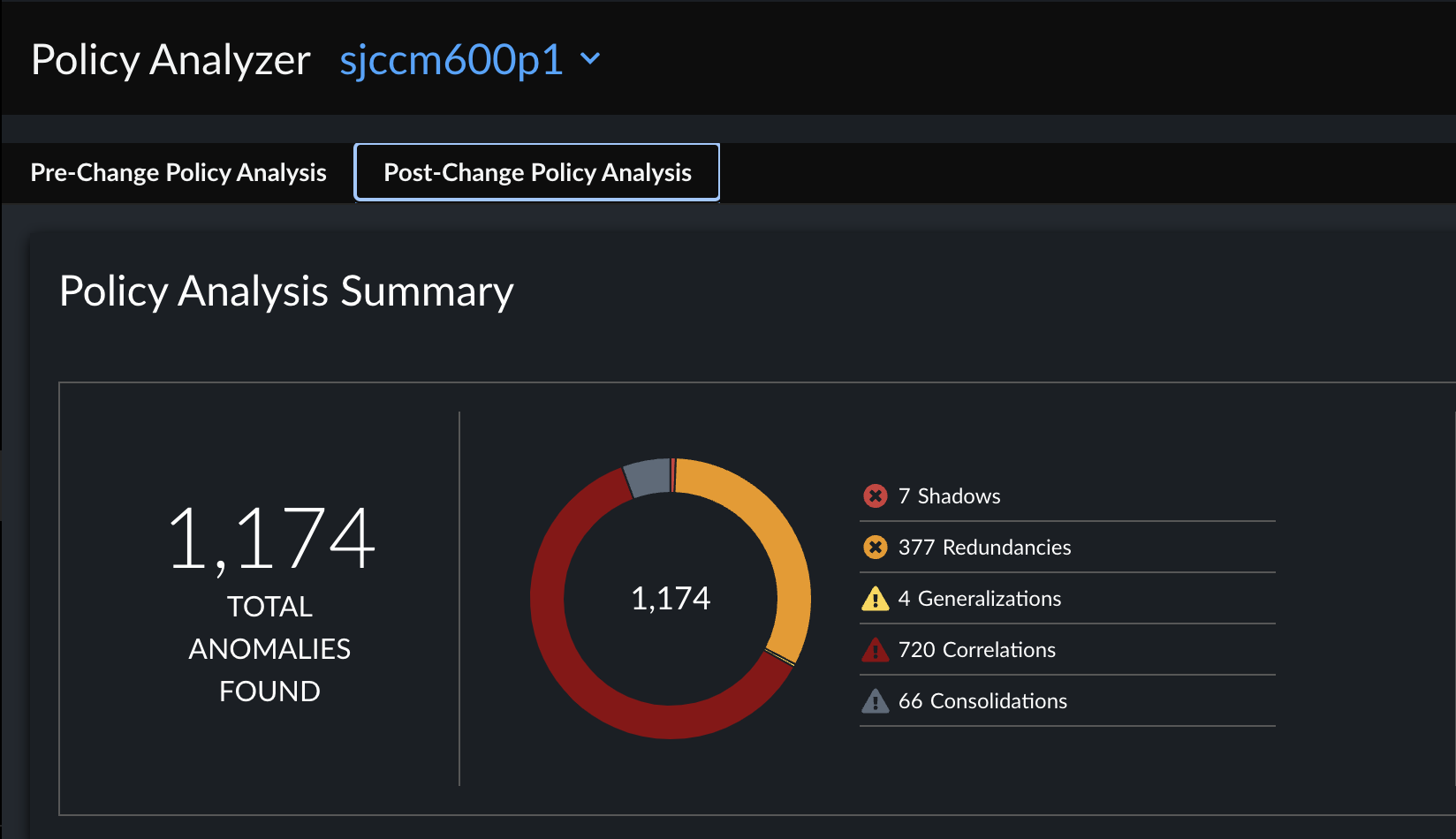 One unified interface left image